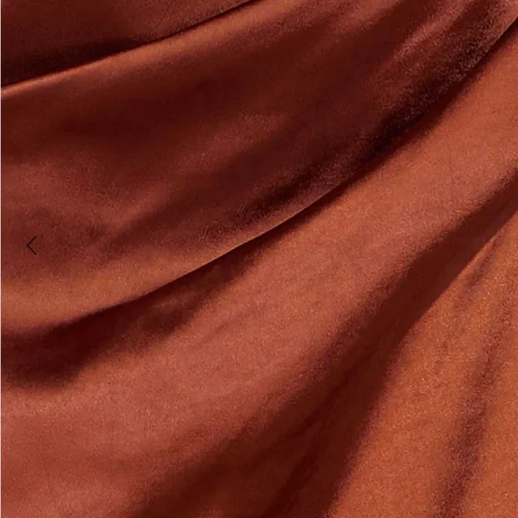 MY FIERCE LOVE SATIN MIDI DRESS - Picture 5 of 5